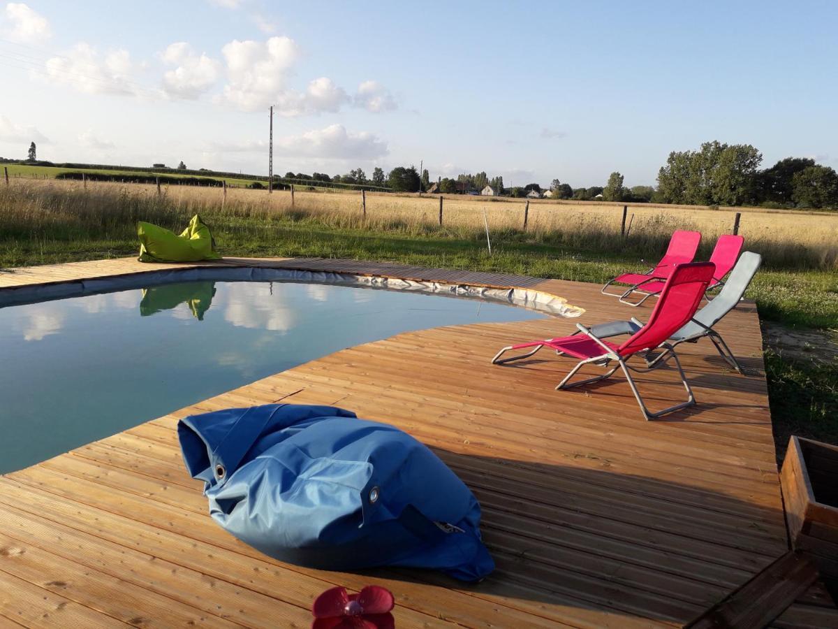 Gite Familial La Tabarderie Courcelles-de-Touraine Exteriör bild