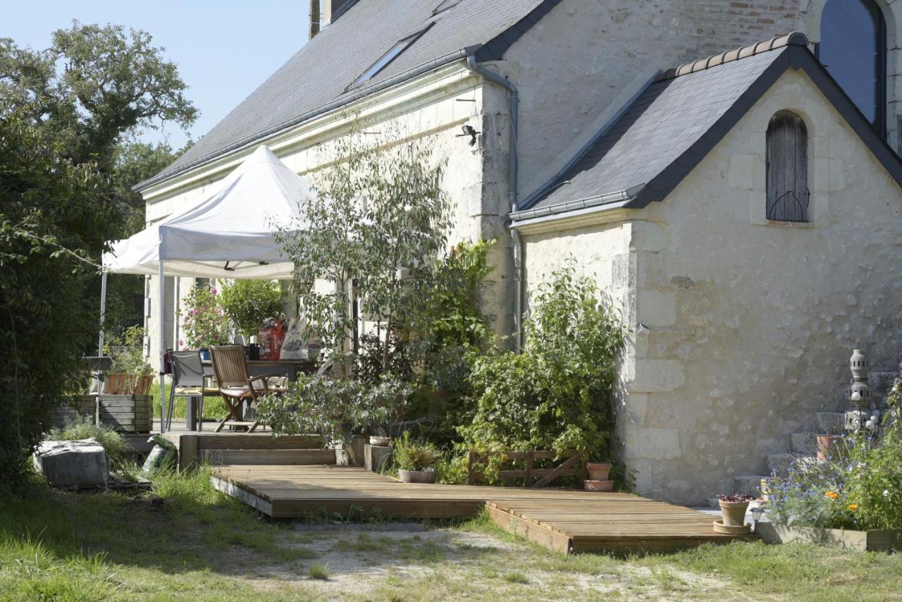 Gite Familial La Tabarderie Courcelles-de-Touraine Exteriör bild